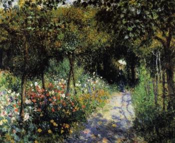 Pierre Auguste Renoir : Women in a Garden